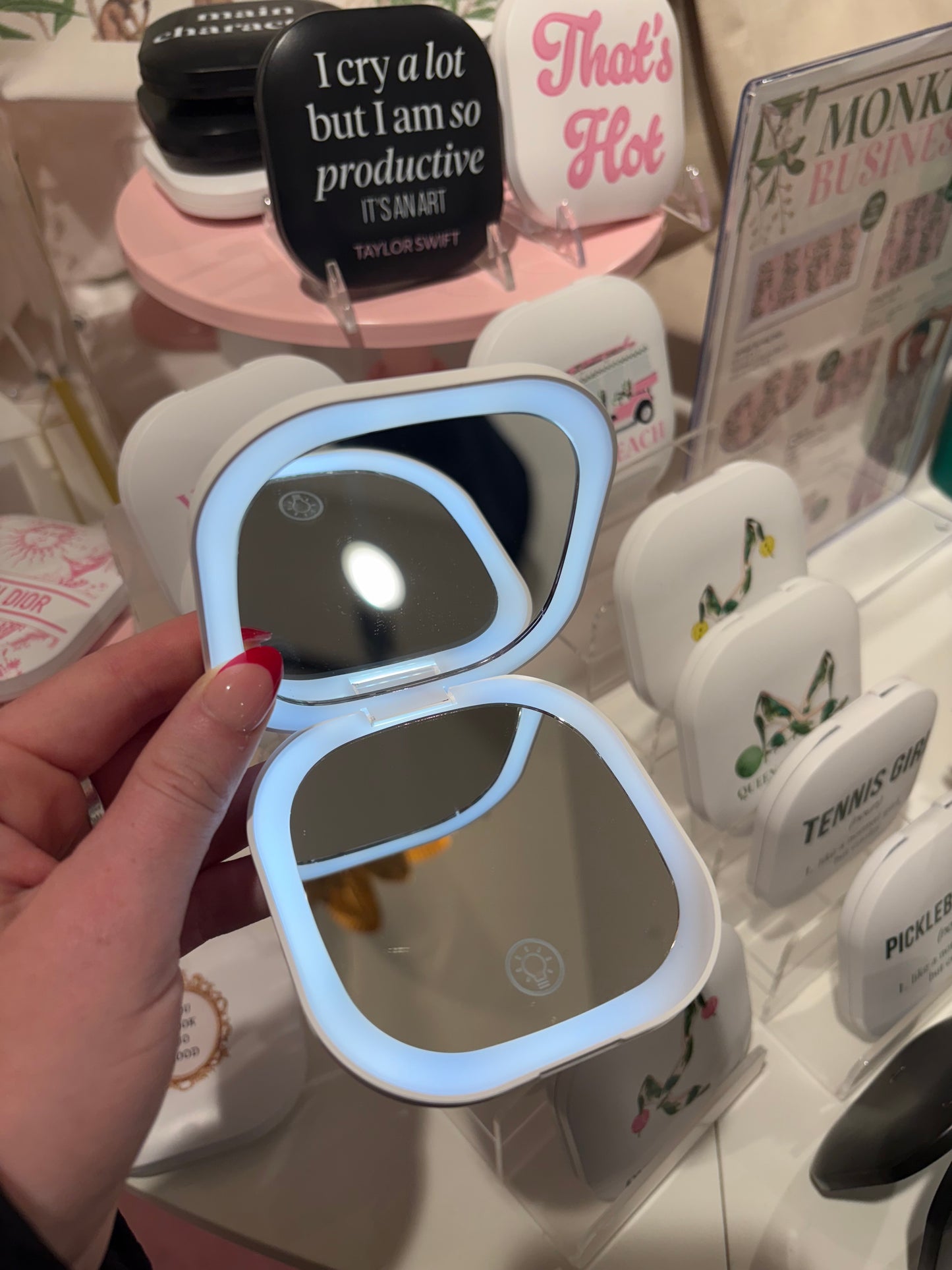 Bouquet - Travel Mirror