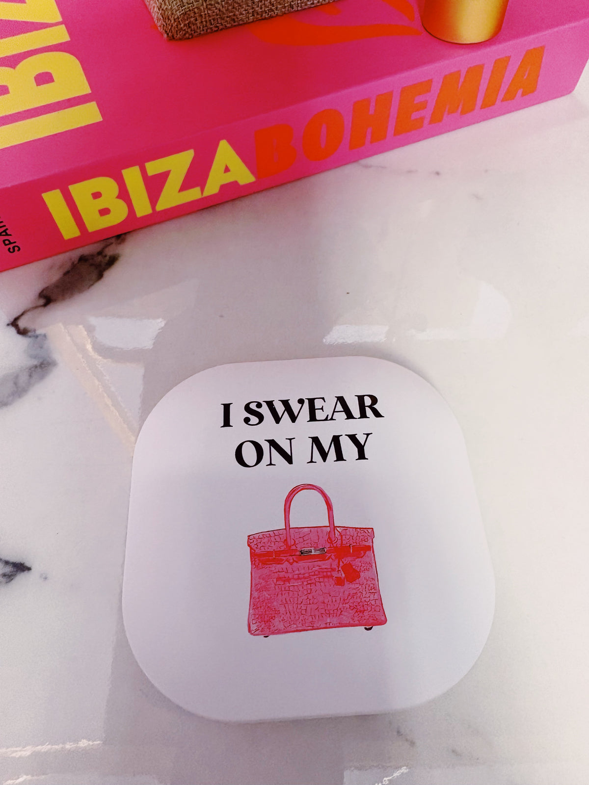 Pink Purse - Travel Mirror