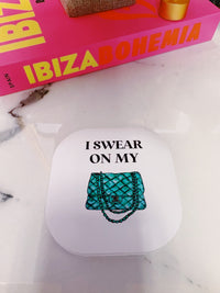 Green Purse- Travel Mirror