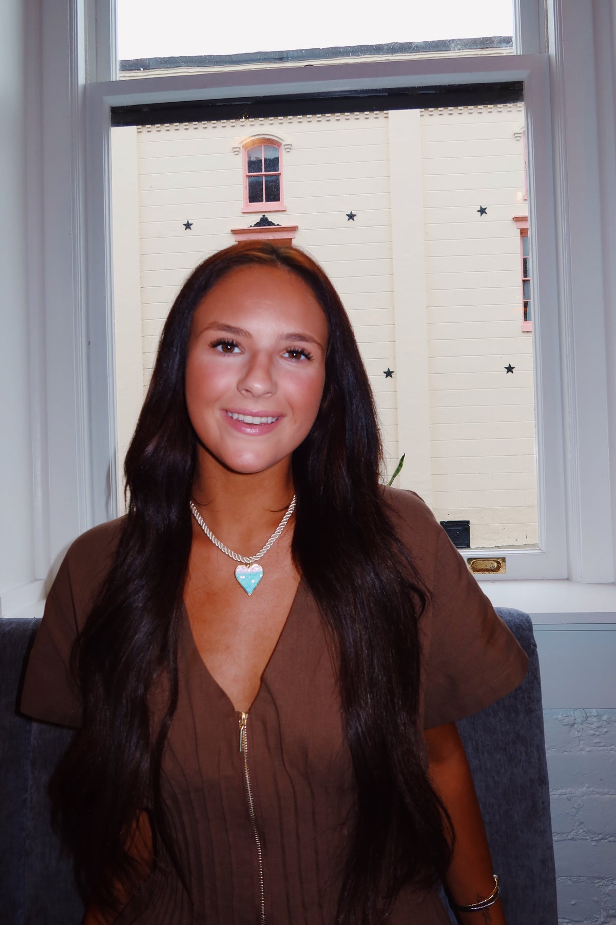 Charmed Rope Necklace - Tan