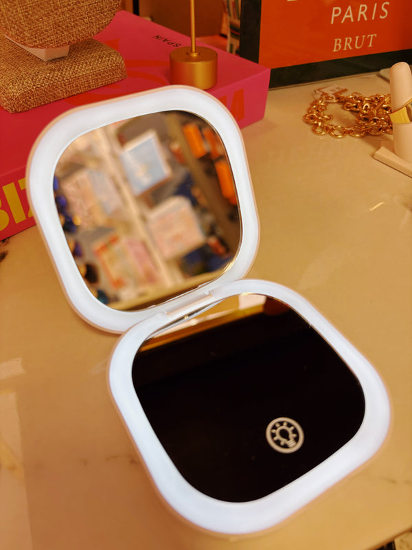 Floral - Travel Mirror