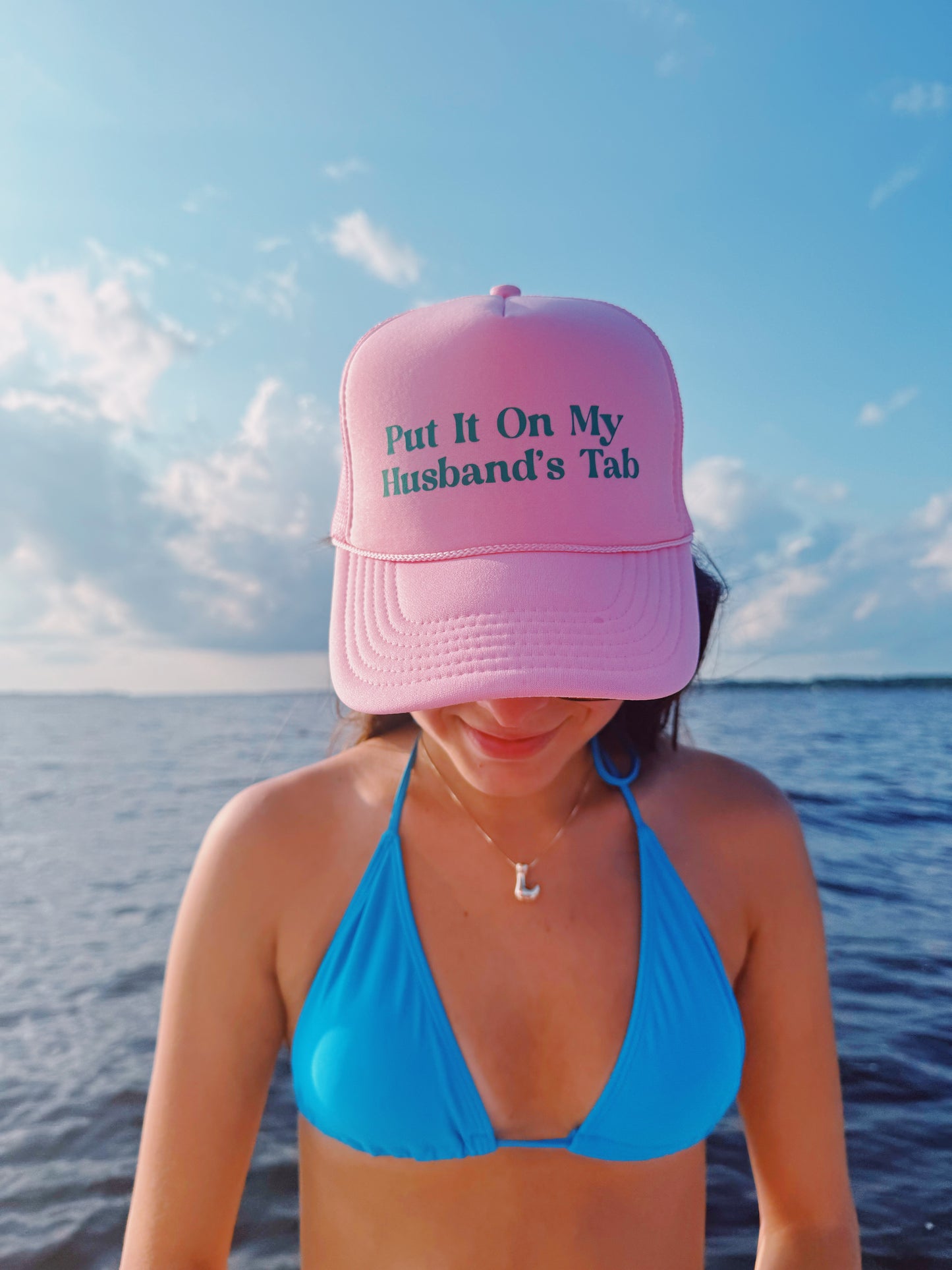 Put It On My Husbands Tab - Trucker Hat