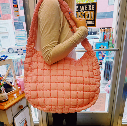 Light Pink - Puff Bag