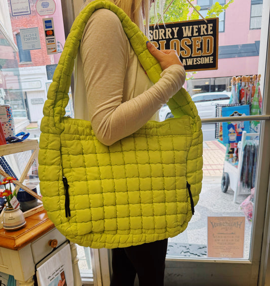 Green - Puff Bag