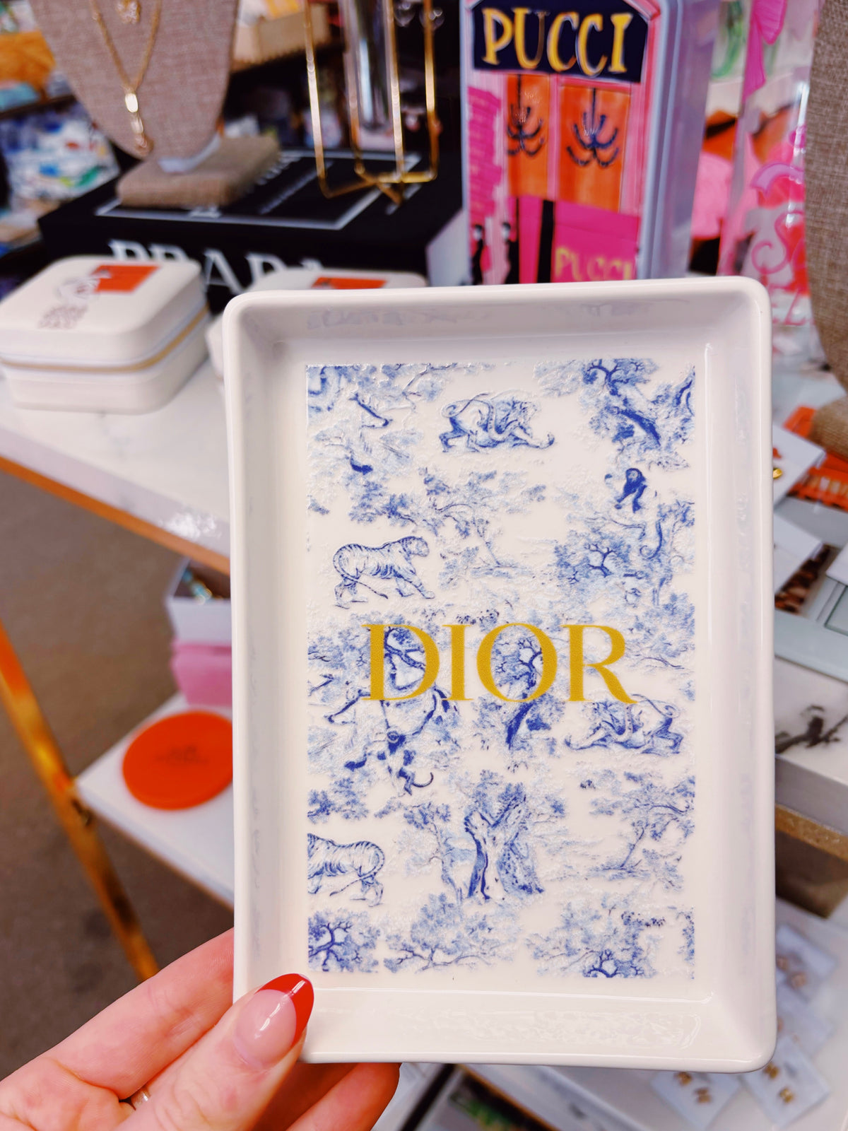 Blue Tray