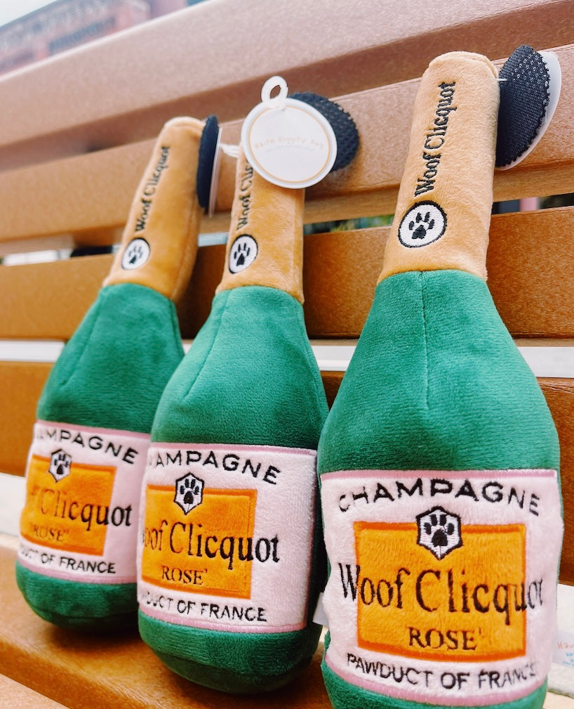 Champagne Dog Toy